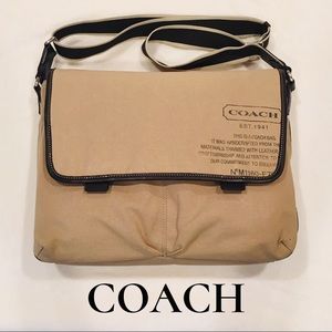 Coach Crossbody/Messenger Canvas Bag